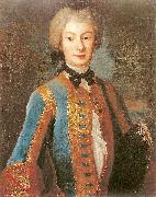Louis de Silvestre Anna Orzelska in riding habit Spain oil painting artist